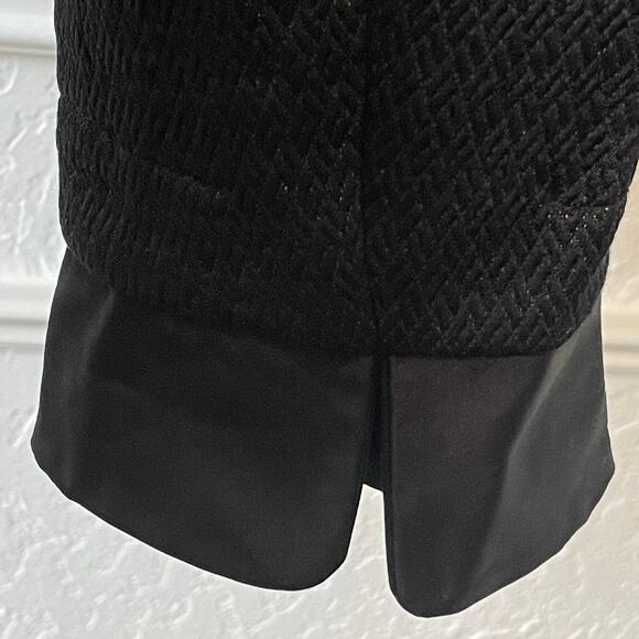 Escada Couture Black Corset Blazer Jacket Size 36 – Gold Button Sculpted Waist - Picture 13 of 13